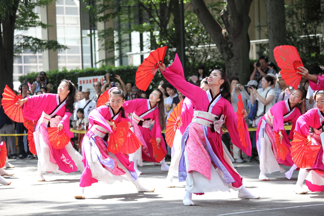 原宿表参道元氣祭スーパーよさこい2017【９】_c0299360_1101977.jpg