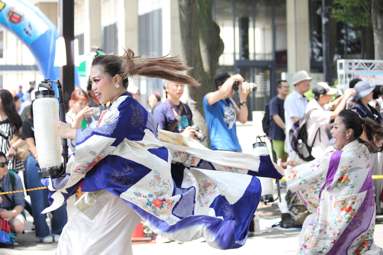 原宿表参道元氣祭スーパーよさこい2017【10】_c0299360_1165231.jpg