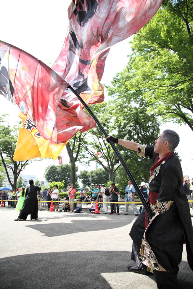 原宿表参道元氣祭スーパーよさこい2017【10】_c0299360_1241853.jpg