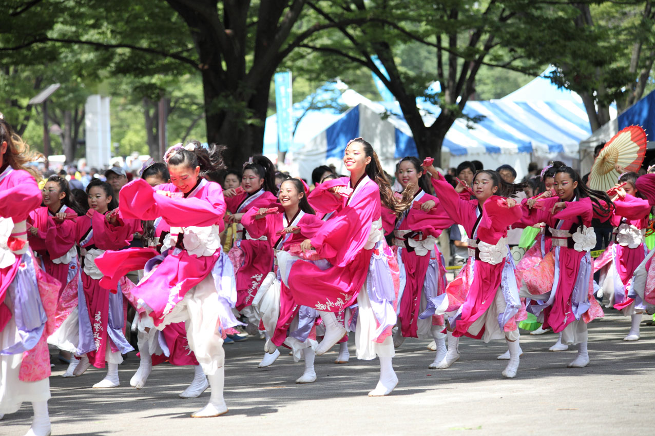 原宿表参道元氣祭スーパーよさこい2017【９】_c0299360_18533.jpg