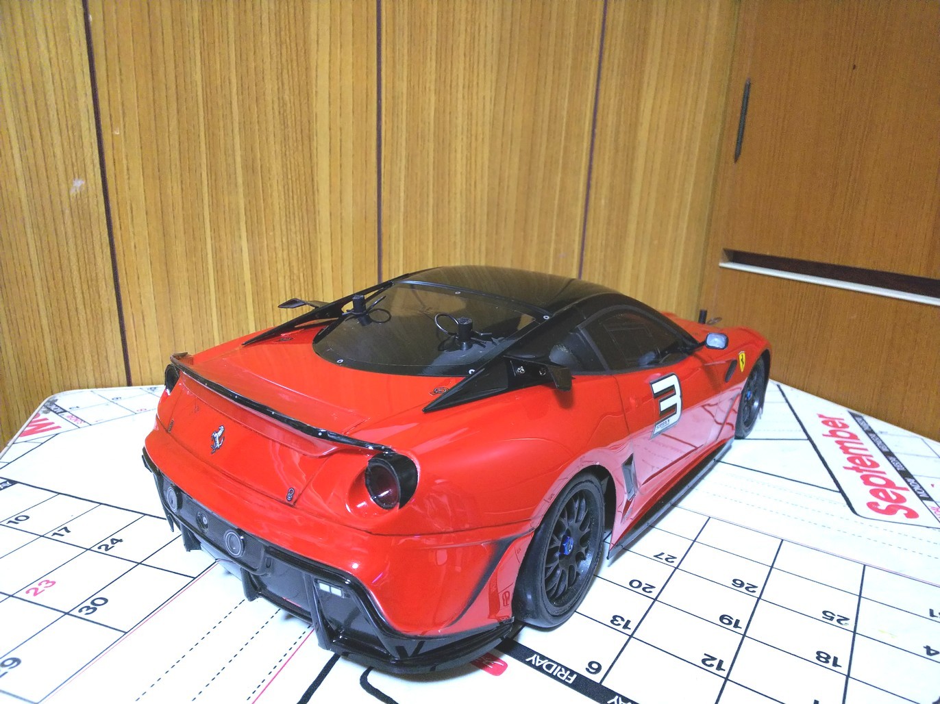 タミヤ フェラーリ599ＸＸボディ : 動力模型などのブログ