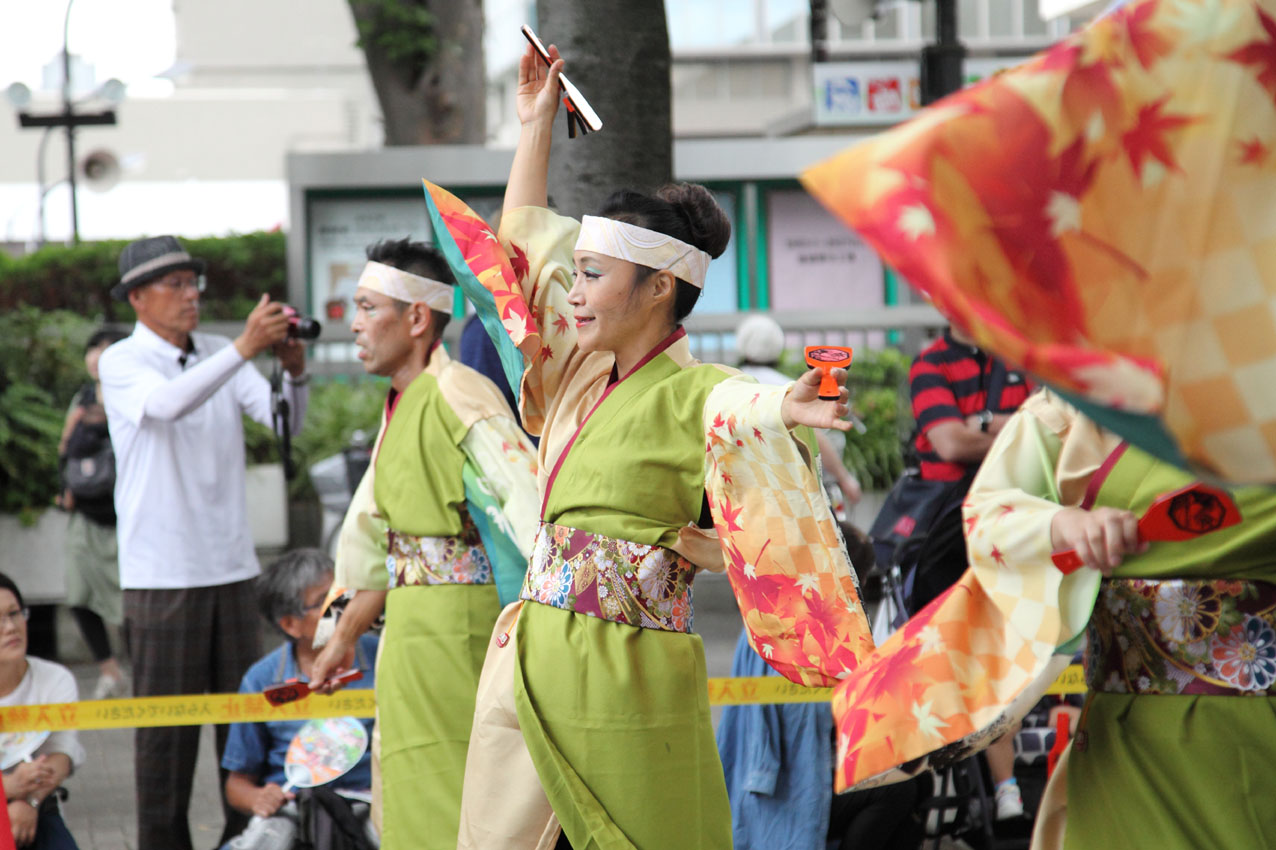 原宿表参道元氣祭スーパーよさこい2017【13】_c0299360_3162561.jpg