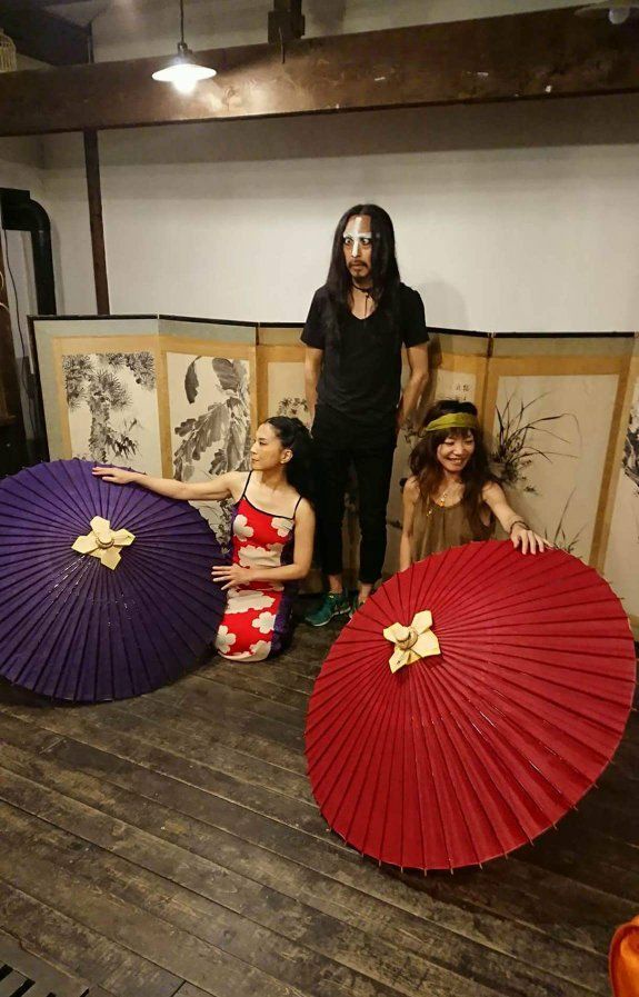 鴨々堂でDNAをさぐる(田仲ハル、蜂谷真紀、纐纈雅代)_d0244370_12274068.jpg