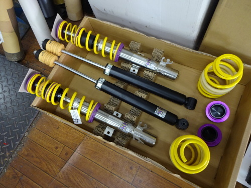 KW Ver1 フォルクスワーゲン up用 車高調 ローダウン KW Ver1