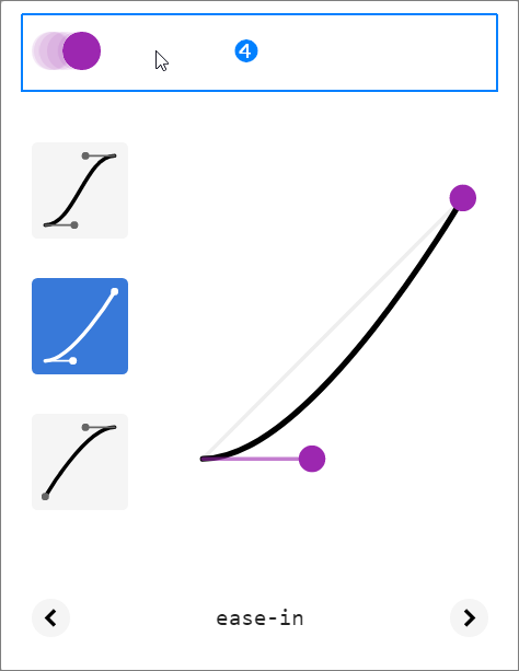 Chrome DevTools を使ってみよう　（24）　アニメーションを調節する：cubic bezier editor_a0349576_12193282.png