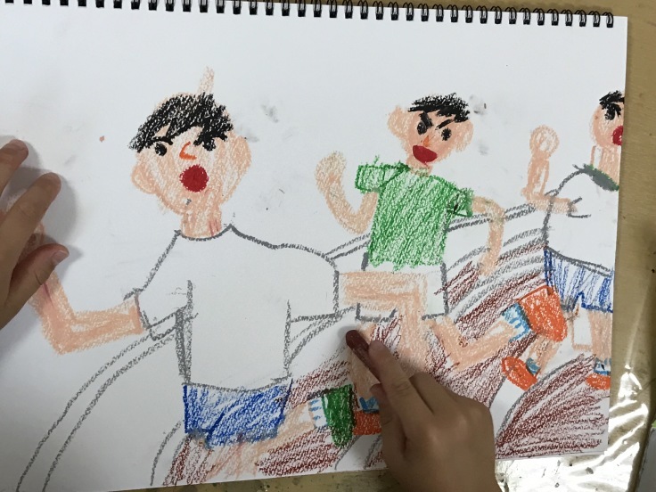 小学校受験　年中、年長　絵画、制作　スケッチブック 年長】形を使った絵（小学校受験絵画工作対策） : 東西線浦安駅