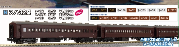 KATOからNゲージでスハ33!!_f0203926_22275873.jpg