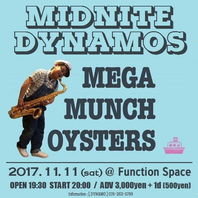 【MIDNITE DYNAMOS】_b0189829_19345844.jpg