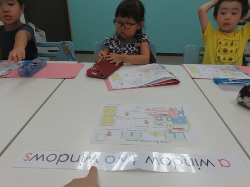 筆箱の中身を英語で教えてね Starの教室便り