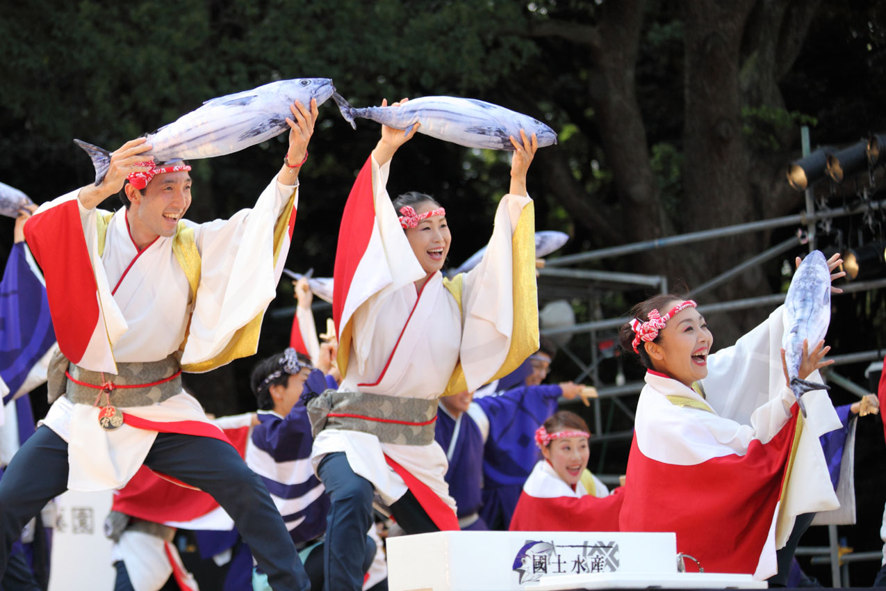 原宿表参道元氣祭スーパーよさこい2017【15】_c0299360_11573237.jpg