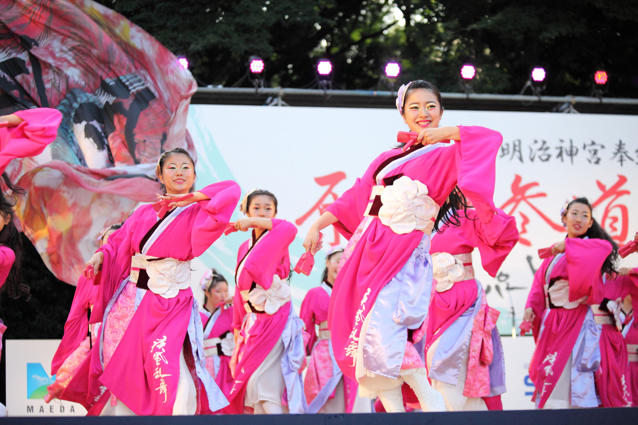 原宿表参道元氣祭スーパーよさこい2017【17】_c0299360_12561558.jpg