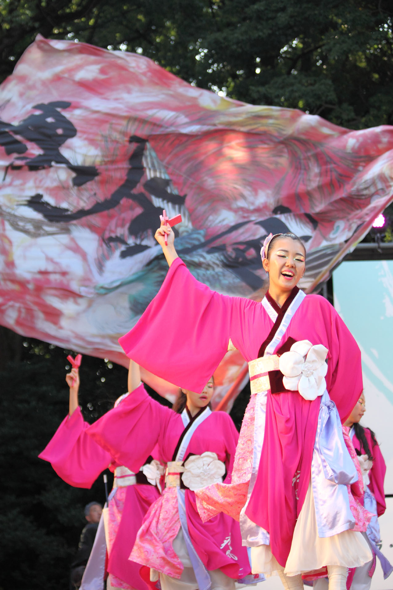 原宿表参道元氣祭スーパーよさこい2017【17】_c0299360_12563426.jpg