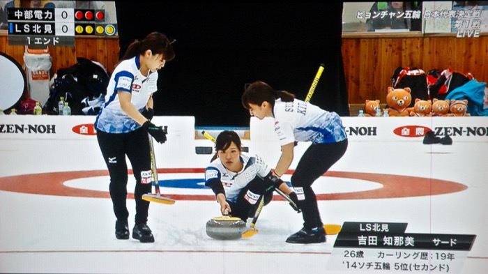 ｌｓ北見が先勝 カーリングオリンピック代表決定戦 楽餓鬼