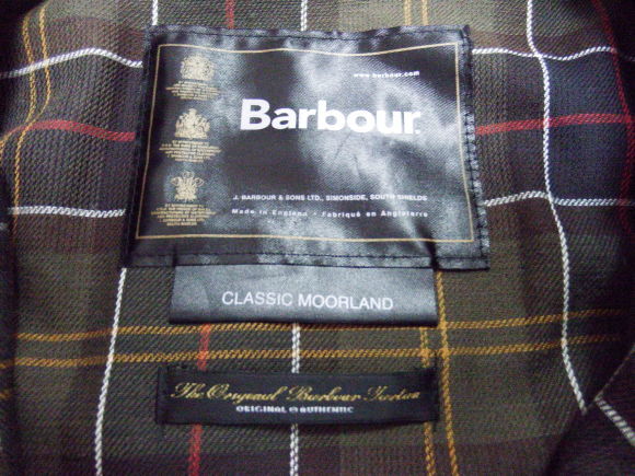 Barbour Classic Moorland バブアームーアランド 36。 : 素浪人 Barbour Classic Moorland バブアームーアランド 36。 : 素浪人