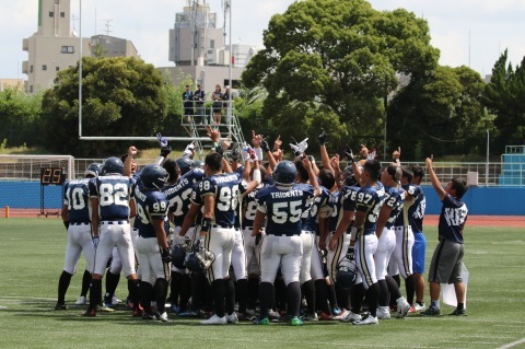 秋シーズン初戦 大阪大学 アメリカンフットボール部 Tridents 秋シーズン初戦 大阪大学 アメリカンフットボール部 Tridents