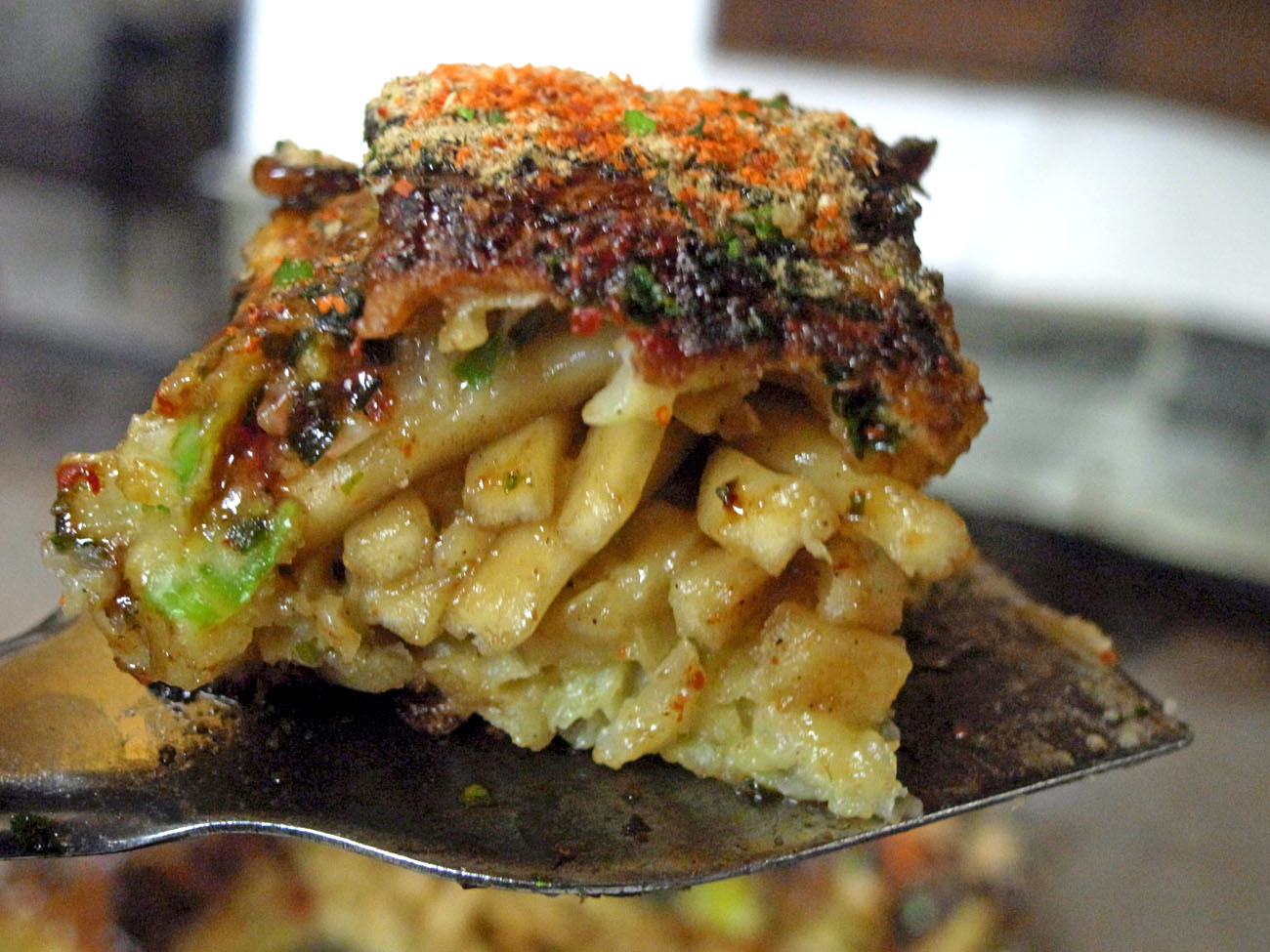 がっしりと男性的なモダン焼き かく庄 お好み焼き 焼きそば Jr福島 食マニア Yの書斎