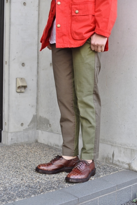 縁起の好い「紅白」その中でも「赤」。。。Barbour・限定 OVERDYED BEDAIL SL・其の①_d0152280_19304229.jpg
