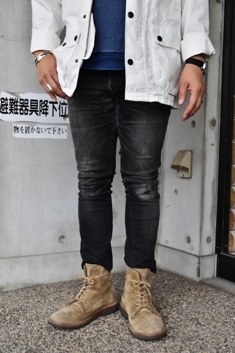 縁起の好い「紅白」その中でも「白」。。。Barbour・限定 OVERDYED BEDAIL SL・其の②_d0152280_20022578.jpg