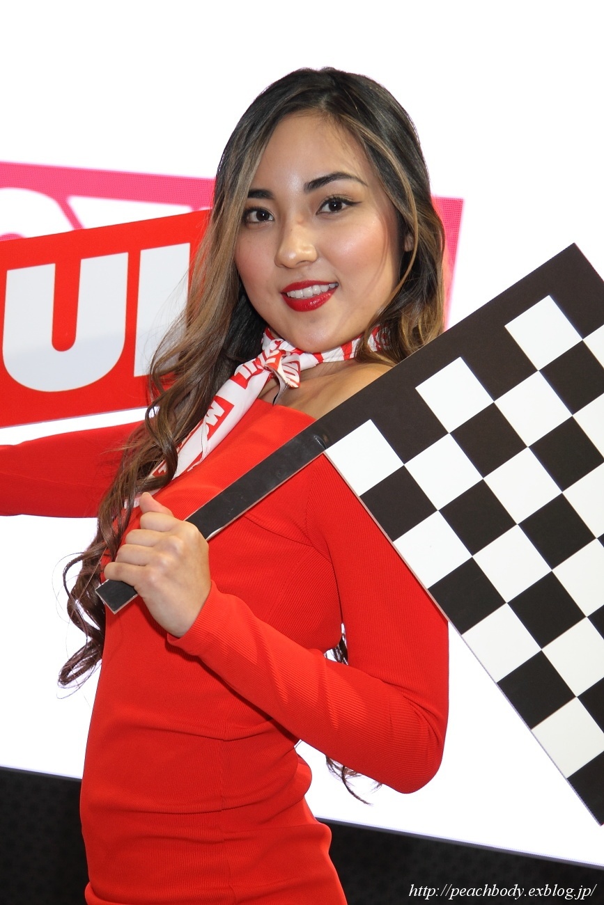 斉藤直美 さん Motul ブース Peach Body 斉藤直美 さん Motul ブース Peach Body