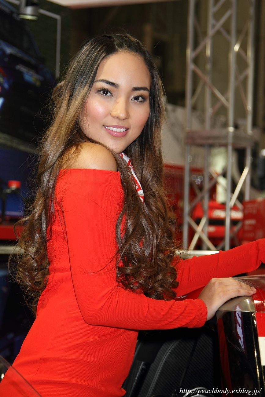 斉藤直美 さん Motul ブース Peach Body 斉藤直美 さん Motul ブース Peach Body