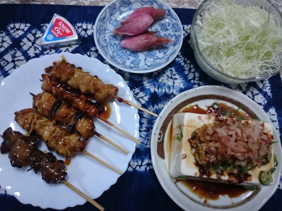 9/10 キリン一番搾り取手づくり + 日本一の焼き鳥 + 豊田乳業 レアチーズ_b0042308_22071599.jpg