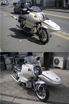 BMW サイドカー用アールズフォーク製作_e0218639_15301509.jpg