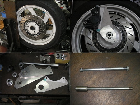 BMW サイドカー用アールズフォーク製作_e0218639_15403005.jpg