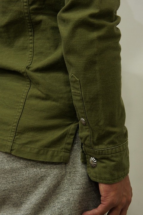 ヴィンテージミリタリーシャツ!【RESOUND CLOTHING】【リサウンドクロージング】RC5-SH-005 Charley shirt [KHAKI]☆そして、サングラス。_b0108653_18595979.jpg