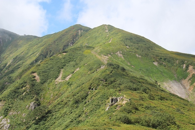 朝日連峰　大朝日岳_e0239458_22082414.jpg