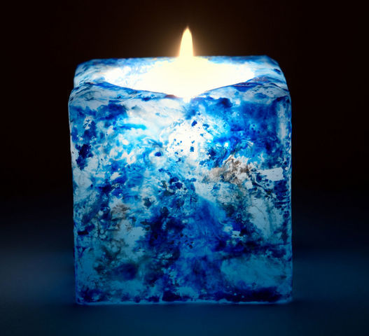 真っ青な空をそのまま切り取ったようなCANDLE♡_b0125570_10141502.jpg