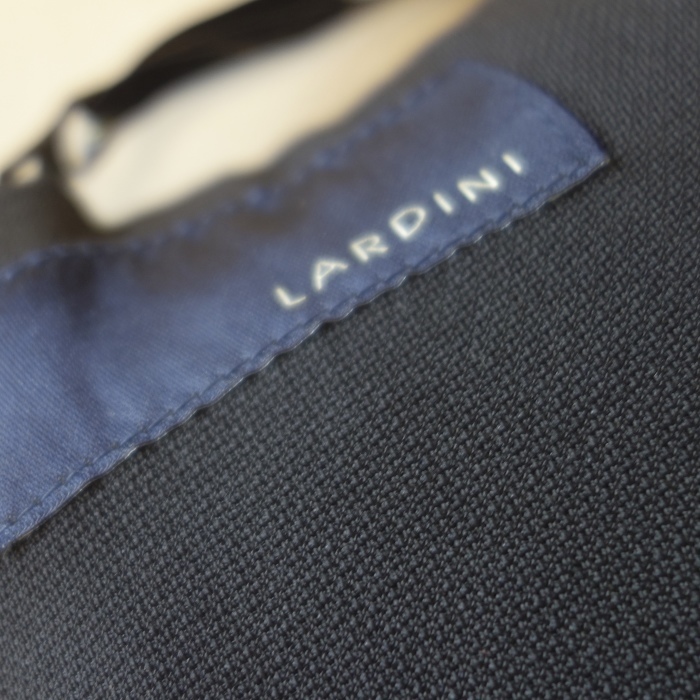 LARDINI ラルディーニ ホップサックウールパッカブルスーツ ダークネイビー_c0118375_12571113.jpeg