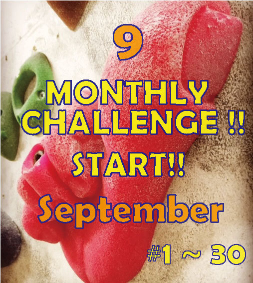 monthly challenge 9月_d0246875_09475675.jpg