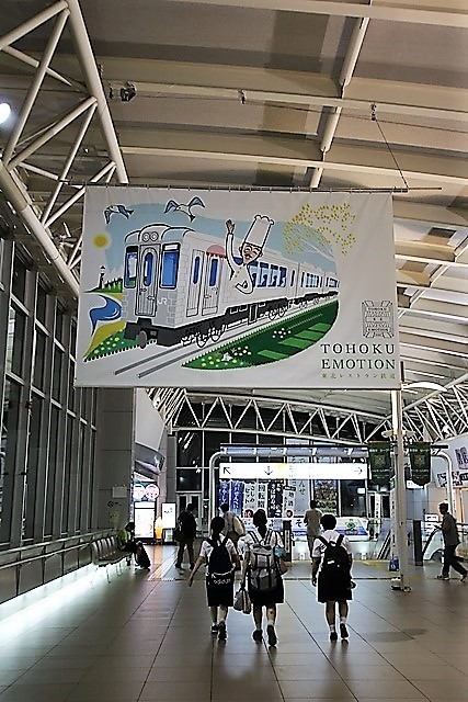 藤田八束の鉄道写真＠青い森鉄道陸奥市川駅・・・街で守る鉄道の歴史、子供が育つ環境の魅力_d0181492_21241432.jpg