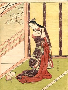 ボストン美術館浮世絵名品展　鈴木春信　＠千葉市美術館_b0044404_00340360.jpg
