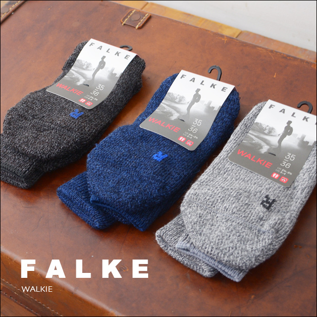 FALKE [ ファルケ] WALKIE (UNISEX) [16480] 「優しい温かさと、足裏の気持ちよさとを兼ね備えた靴下♪プレゼントにもピッタリ♪」 LADY\'S _f0051306_18355004.jpg