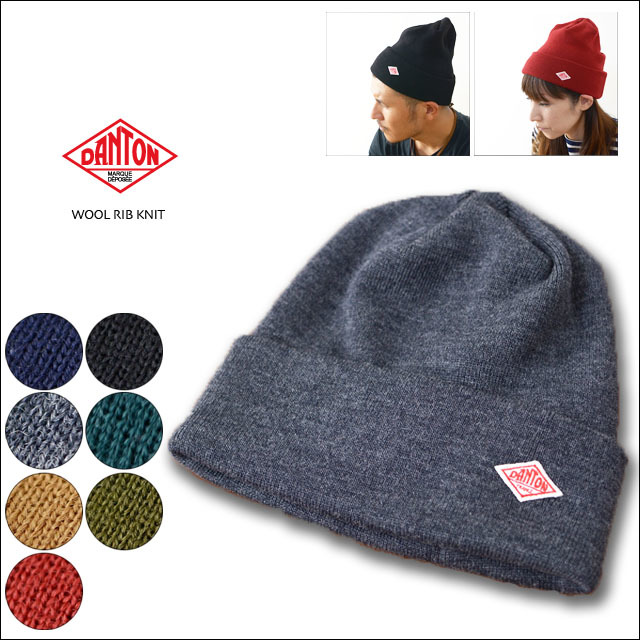 DANTON [ダントン] WOOL RIB KNIT [JD-7112 BLL] ウール