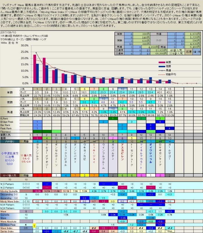 9.10　京成杯オータムハンデの回顧と第二方程式_b0201522_10240990.jpg