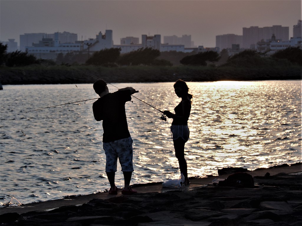 海辺の夕景（葛西臨海公園）_b0121731_10222083.jpg