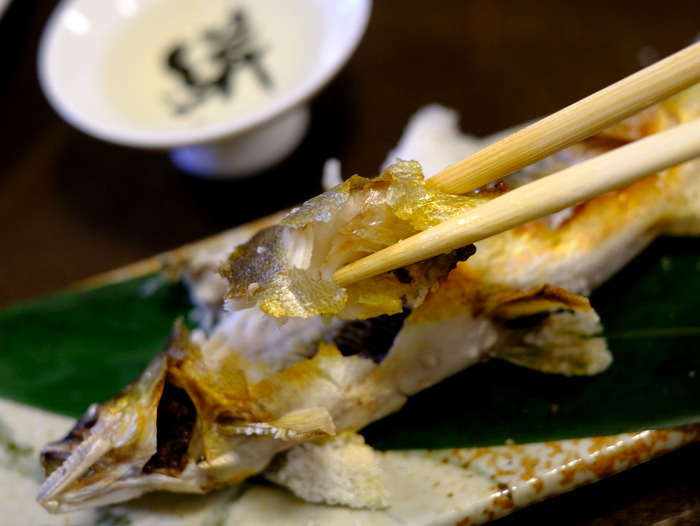 「おいしい益田を新発見。絣のお刺身、じょう一の一寸法師定食、SakeLabo暢ぺの和牛カツレツ」_a0000029_1322843.jpg