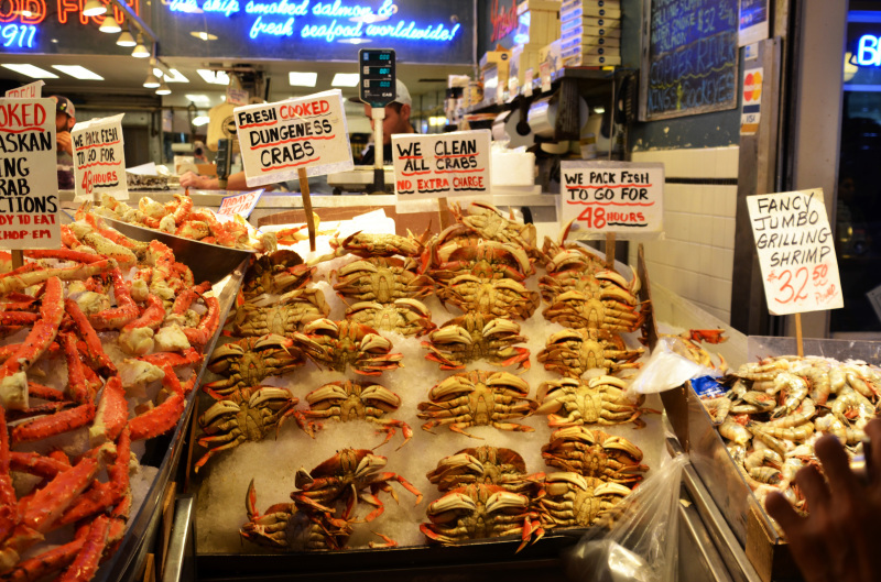 とりあえず、シアトル行ったら寄ってくよね！「PIKE PLACE MARKET(パイクプレイスマーケット）」_f0054556_22460999.jpg