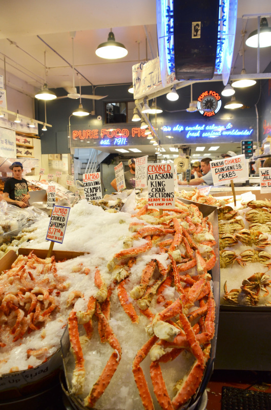 とりあえず、シアトル行ったら寄ってくよね！「PIKE PLACE MARKET(パイクプレイスマーケット）」_f0054556_22462362.jpg