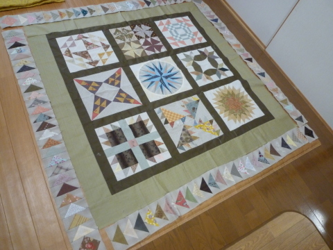 待望の再販! サンプラーキルト(高等科) 最も優遇 パッチワークキルト