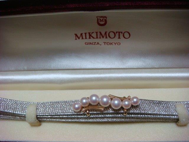 アンティーク ミキモト MIKIMOTO 帯留め : アンティーク(骨董