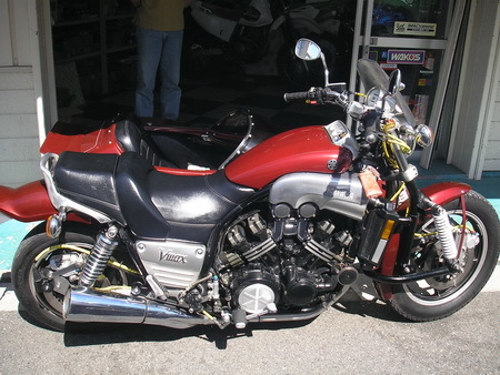 YAMAHA Vmax+オートクラフト 継続検査_e0218639_12313351.jpg