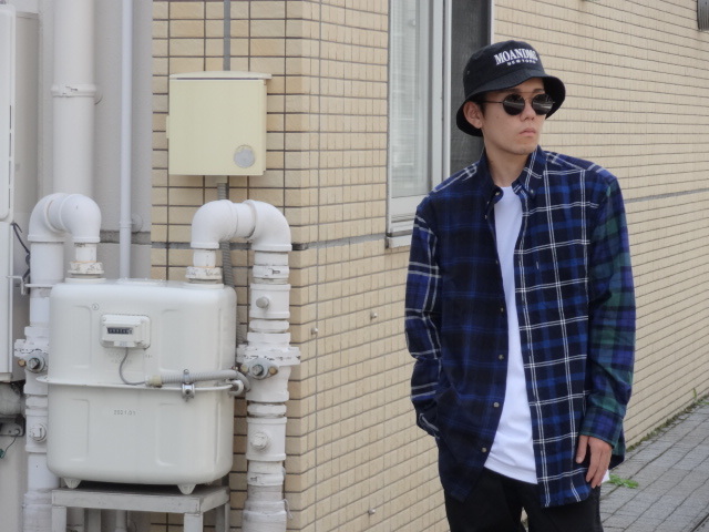 MO\'&MO\' CRAZY PATERN CHECK SHIRT STYLE！！_a0221253_16294732.jpg