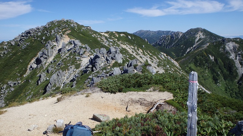 【中ア／南駒ヶ岳～越百山】夏休みの宿題をやっとやっつけました_c0097754_10563992.jpg