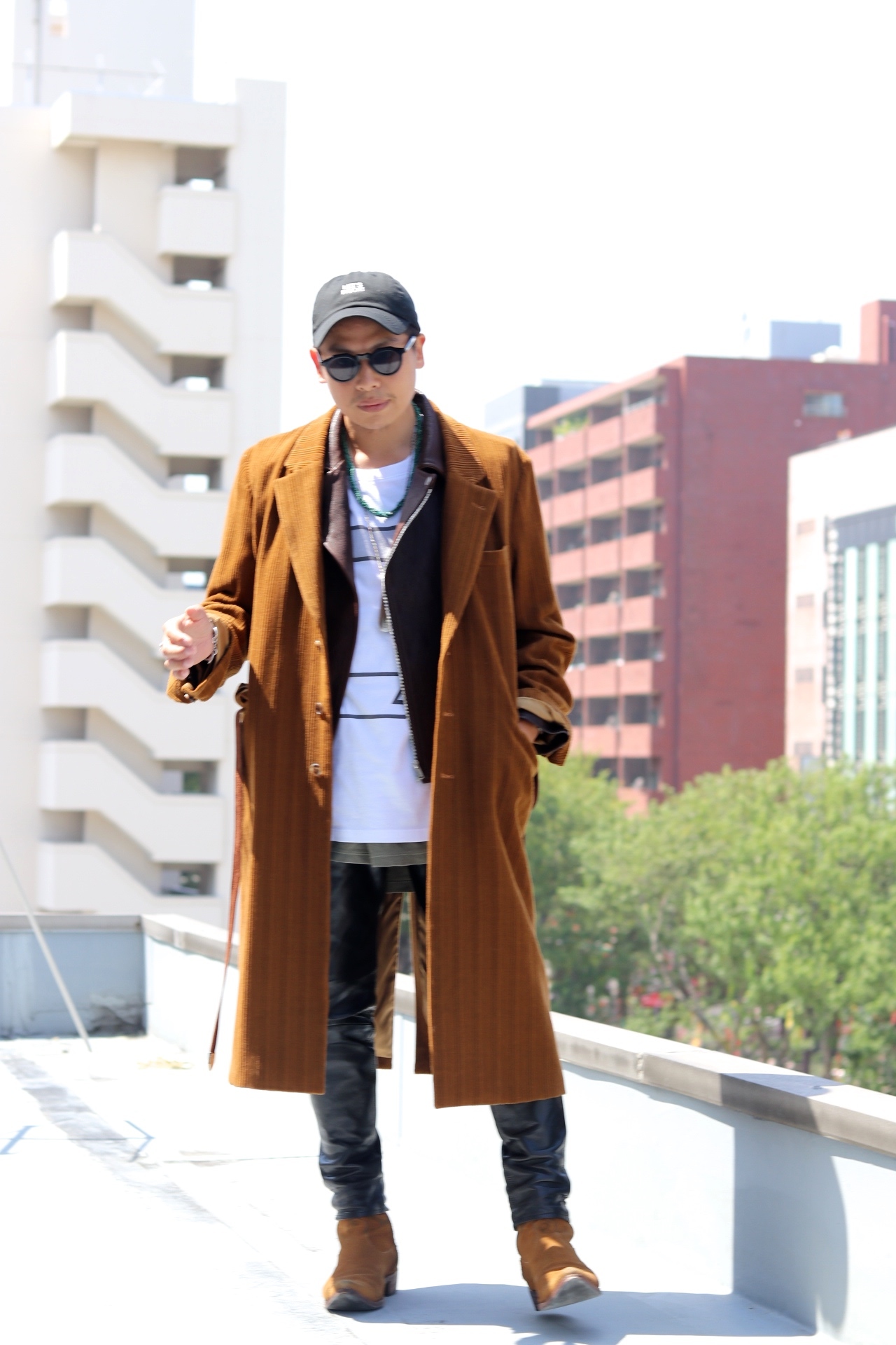 the letters コート The Letters(ザレターズ) チェスターコートFW18-LJ006 FW18