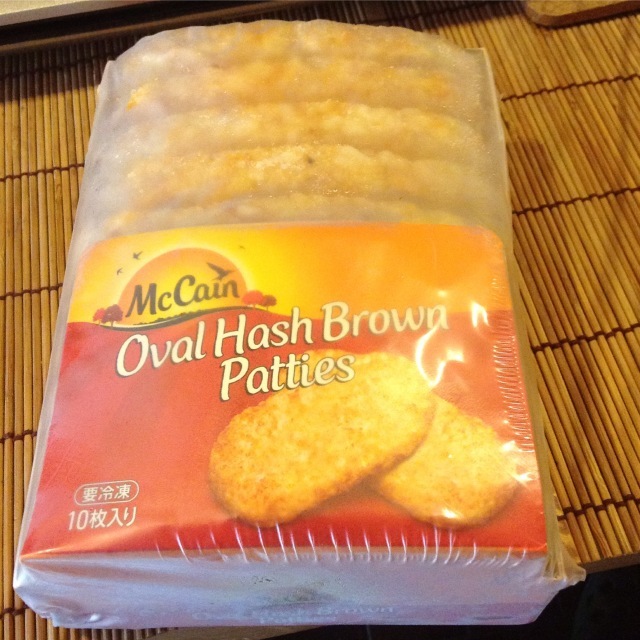 ハッシュドポテトを食べまくる ああ美味い_a0334793_02123358.jpg