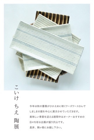 「こいけちえ陶展」のワークショップ_e0187897_15021645.jpg