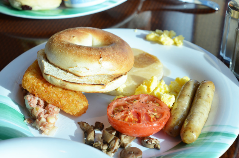 2017.7.9 終日航海、そしてフォーマルデーで食べたもの：ルビープリンセスアラスカクルーズ_f0054556_23460736.jpg